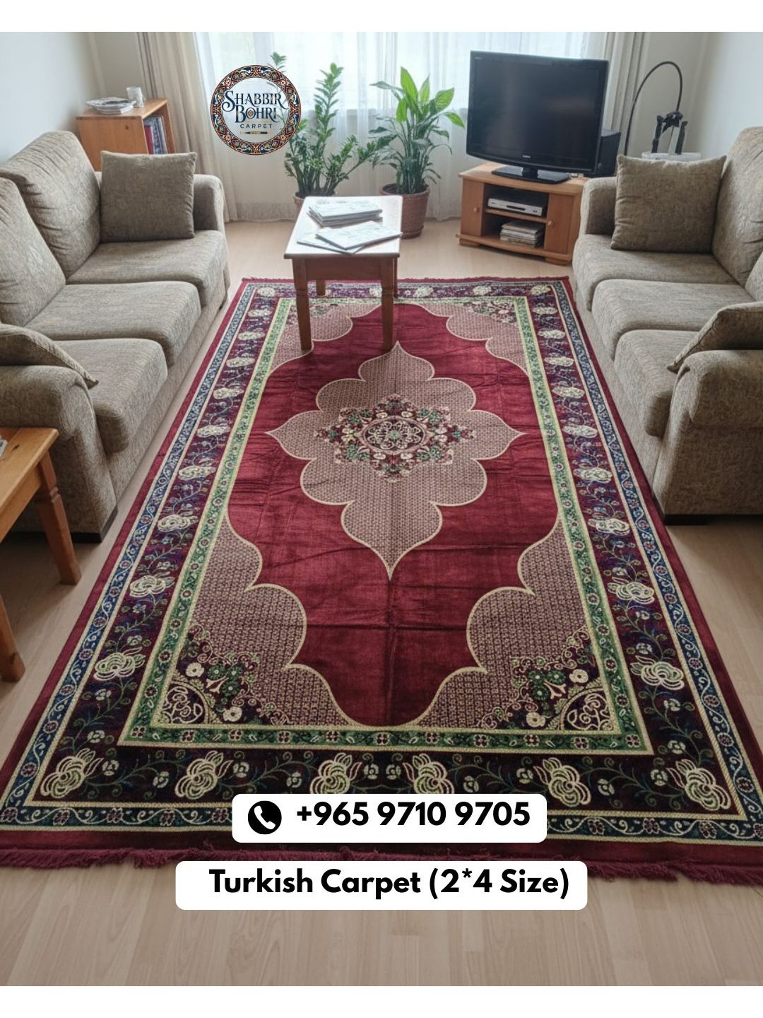 2 × 4 Meter Original Turkish Carpet - photo 3